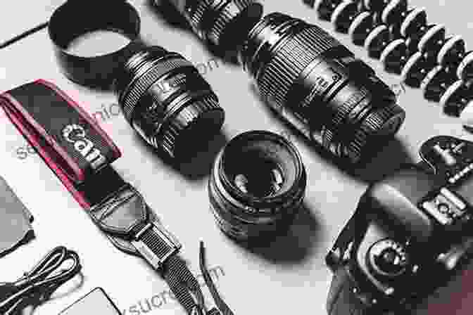 A Close Up View Of A Photographer's Equipment, Including A Camera, Lenses, And Accessories. Sometime A Clear Light A Photographer S Journey Though Alaska Nigeria And Life
