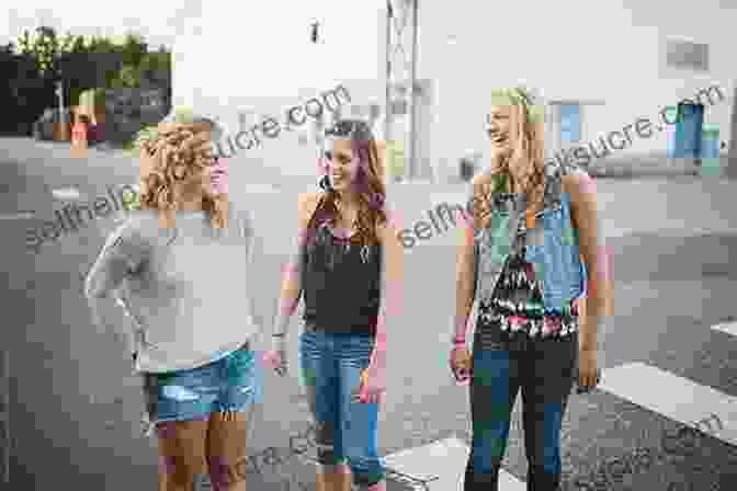 A Group Of Young Women Laughing And Bonding Outdoors INSPIRATIONAL FOR TEEN GIRLS