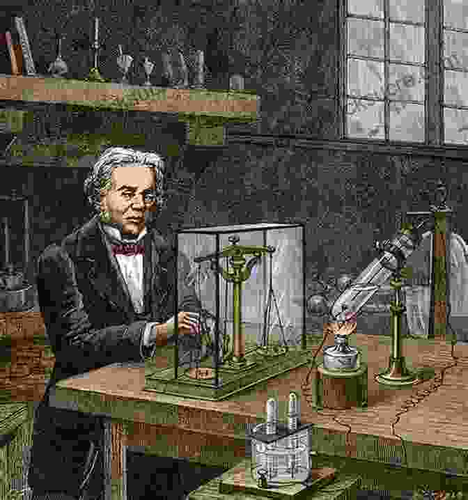 A Victorian Scientist Conducting An Experiment In His Laboratory. The Young Man S Of Amusement: Interesting And Ill Advised Experiments From Victorian Times