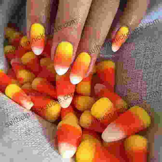 Candy Corn Nails Totally Cool Nails: 50 Fun And Easy Nail Art Designs For Kids