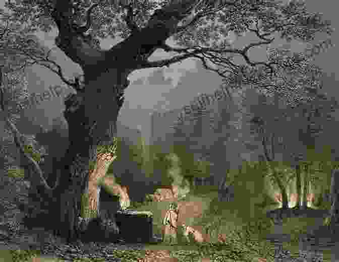 Depiction Of A Celtic Druid Performing A Sacred Ritual In A Sacred Grove The Ancient Celts Second Edition