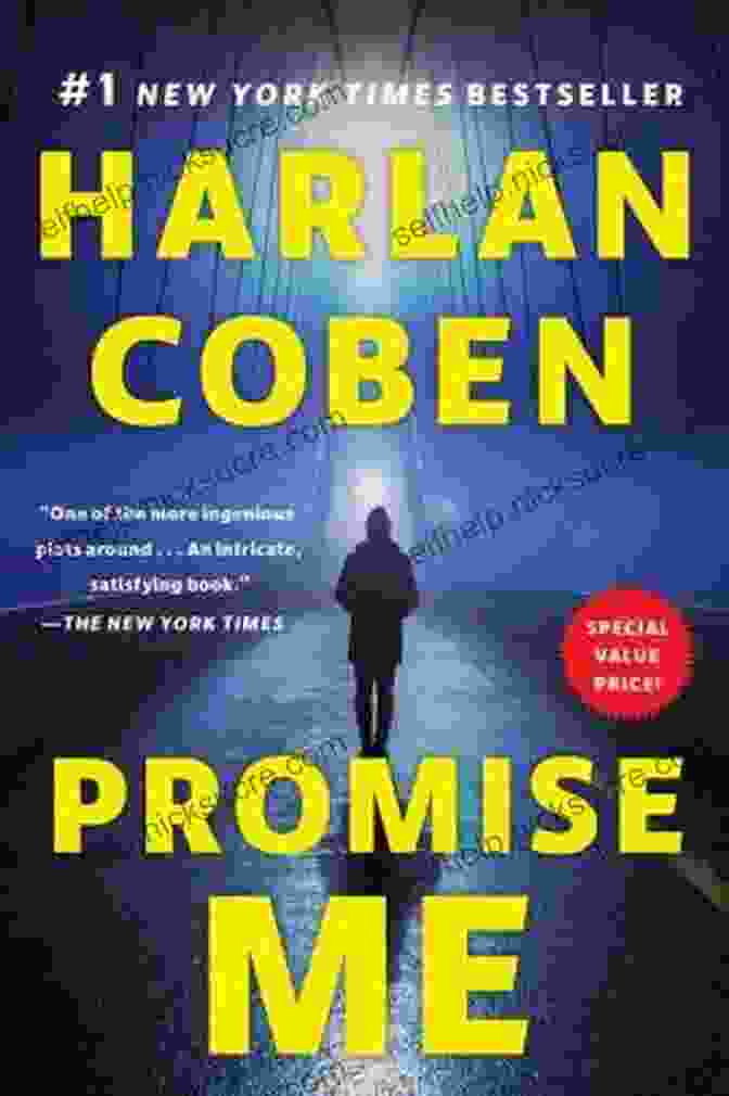Promise Me, Myron Bolitar Book Cover With A Man Standing In A Dark Alleyway, Looking Determined And Mysterious Promise Me (Myron Bolitar 8)