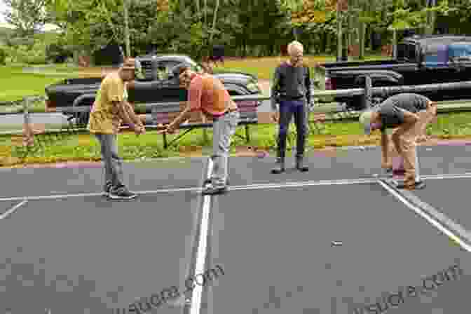 Residents Enjoying A Lively Game Of Pickleball On A Dedicated Court Within The Thousand Trails Home Living Community, Showcasing The Active And Social Lifestyle Fostered By The Development. A Thousand Trails Home: Living With Caribou