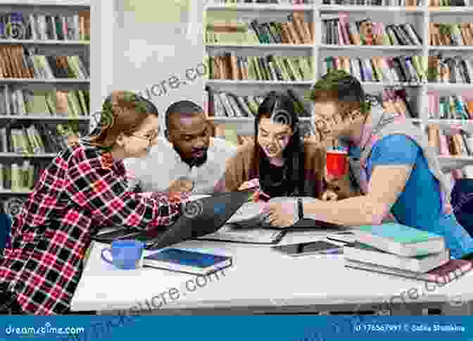 Students Smiling And Studying Together In A Library How To Gain Acceptance Into Top Graduate Programs: Best Kept Admission Secrets No More (College Education: Increase Your Chances 1)