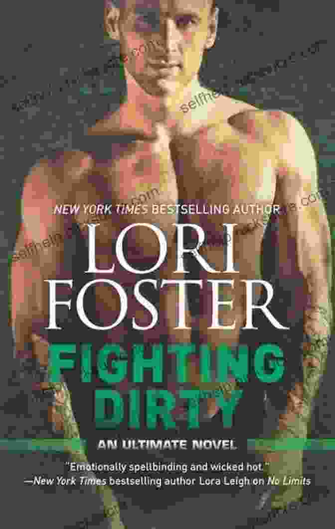 The Cover Of Fighting Dirty, An MMA Romance Novel. The Cover Features A Man And A Woman In A Passionate Embrace, Surrounded By The Bright Lights Of An MMA Arena. Fighting Dirty: An MMA Romance (An Ultimate Novel 4)