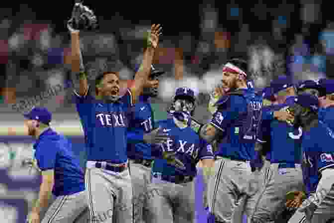 The Texas Rangers Celebrating On The Field After Winning A Game In The 2010s. We Are The Rangers: The Oral History Of The New York Rangers