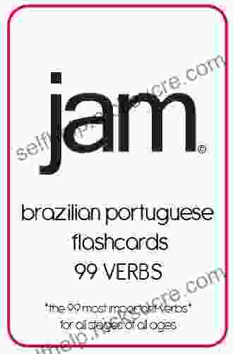 JAM Brazilian Portuguese Flashcards: 99 Verbs