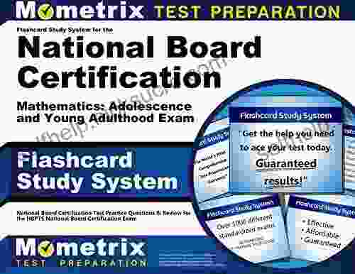 Flashcard Study System For The National Board Certification Mathematics: Adolescence And Young Adulthood Exam